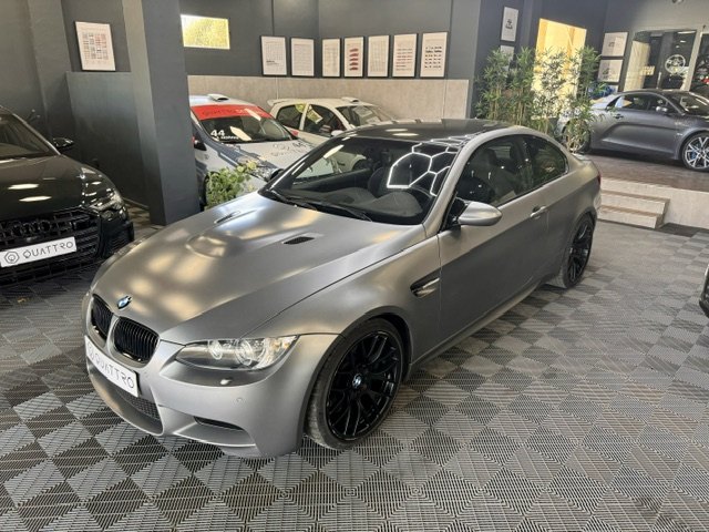 Frozen grey BMW M3 E92