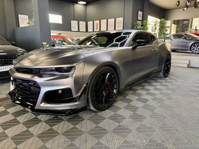 Satin grey Chevrolet Camaro ZL1